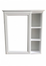 Meira Bathroom Wall Cabinet 60W with Shelf 